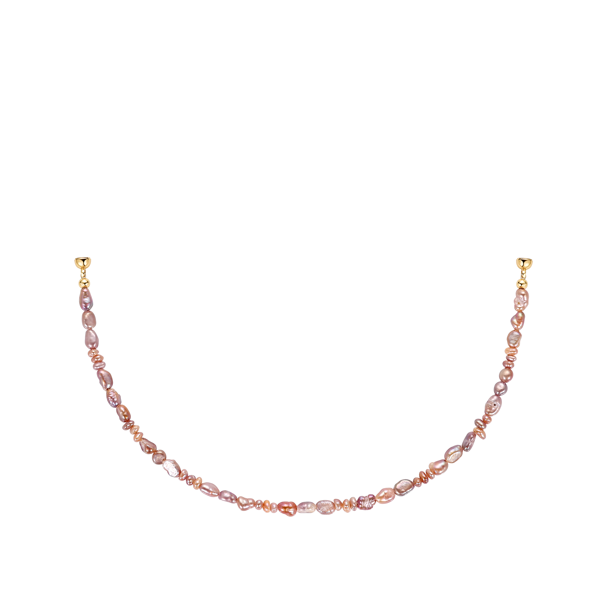 Mauve Pearls Bracelet
