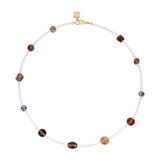 Mocha Dot Necklace