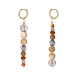 Mocha Tumble Earrings
