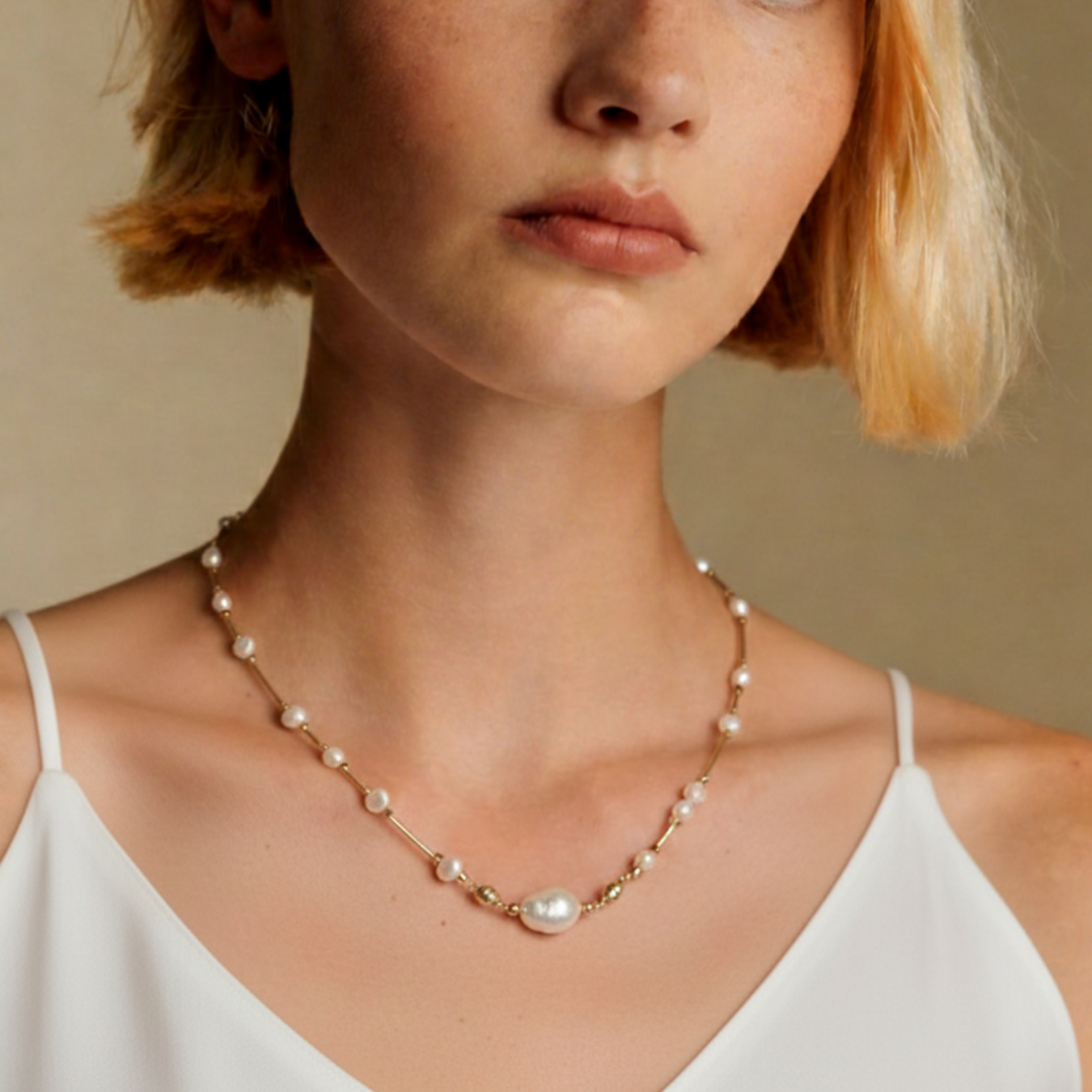 MODERNIST PEARLS SET
