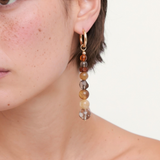 Mocha Tumble Earrings