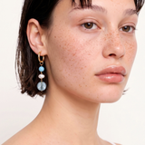 Small Wave Earrings