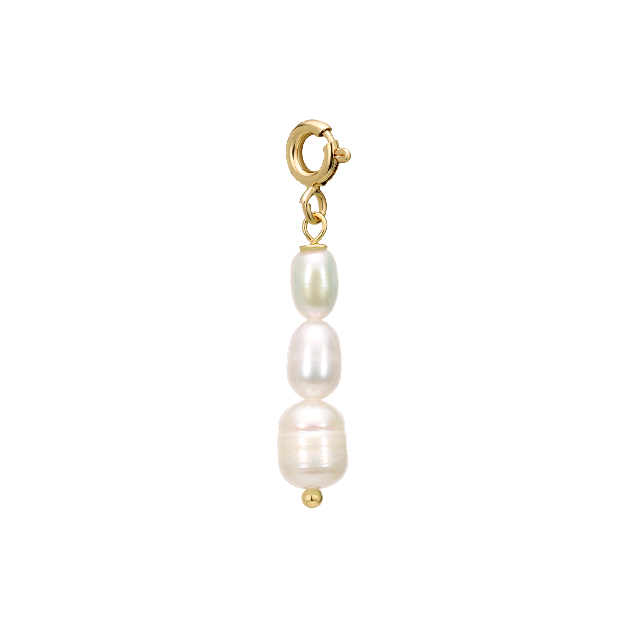 Rice Pearl clip-on