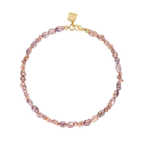 Mauve Pearls Bracelet